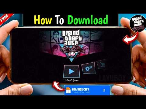 How To Download Gta Vice City on Android FREE ! Gta Vice City Apk Mod For Android