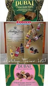 INDULGE: Costco Chocolates - Anthon Berg Liquor Filled, Dubai style Bars and Strawberry Bites !!