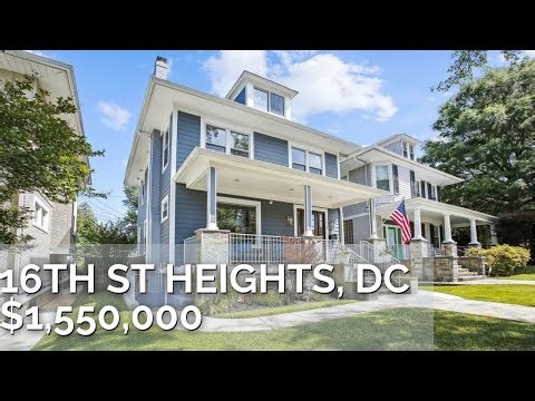 Check Out This Stunning Expansive Home In 16th Street Heights, Washington DC! 1219 Delafield Pl NW