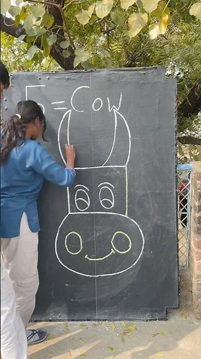 How to draw cow 🐮 easy step by step tutorial # shorts # YouTube