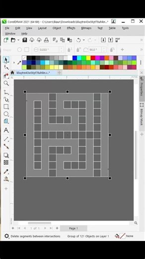 IN CORELDRAW REDRAW LOGOS FASTER USING GRAPH PAPER AND VIRTUAL SEGMENT DELETE TOOL
