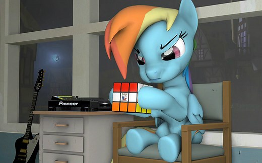 [MLP][SFM] 云宝玩魔方