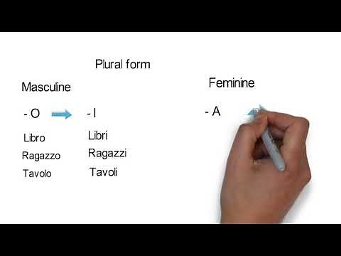 Italian Nouns and plural form