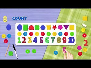 ✨ Wooden Counting Puzzle for Kids | Fun Way to Learn Numbers & Counting
