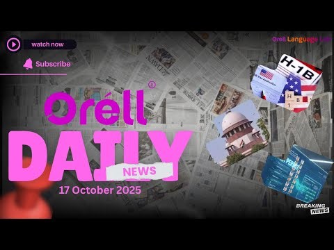 Orell Talk Daily News, 17 October 2025