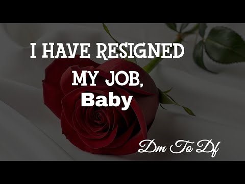 Dm To Df Love Letter💌 || I Have Resigned My Job, Baby#love #dmtodf