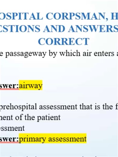 NAVY HOSPITAL CORPSMAN HCB TEST 2 QUESTIONS AND ANSWERS 100% CORRECT 2026 | HM Exam Prep Guide ⚓📚🔥 Ready to pass the Navy Hospital Corpsman HCB Test 2 in 2026 with confidence? ⚓💪 This updated exam prep video breaks down the most tested HCB concepts, verified questions and answers, and key areas you MUST know to score high and move forward in your Navy medical career 🚑🩺 If you’re preparing for the Hospital Corpsman advancement exam, HCB Test 2, or sharpening your military medical knowledge, 