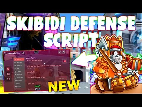 *NEW* Skibidi Tower Defense Script (PASTEBIN 2025) (AUTOFARM, AUTO TRADE MACRO,CRATE,AUTO SPAWN)
