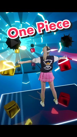 Beat Saber One Piece Overtaken Virtual Reality Experience