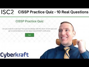 ISC2 CISSP Practice Test - 10 Real Questions!