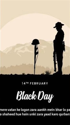 Black day 14 February, not velentine day #blackday #14february #pulvama #blackday #youtubeshorts