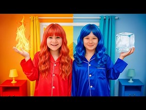 Putri Es vs Putri Api! Siapa yang Menang? ❄️🔥