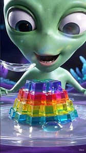 Alien ASMR, Alien Idol, Cute Alien Mukbang, Alien Eating