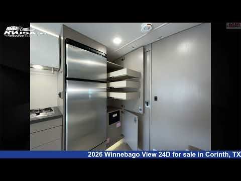 Magnificent 2026 Winnebago View 24D Class C RV For Sale in Corinth, TX | RVUSA.com