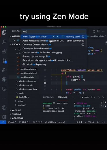 Maximizing Focus: Zen Mode for Coding