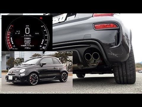 アバルト 595 コンペティツィオーネ【排気音】：ABARTH 595 Competizione "Exhaust sound" / 2019