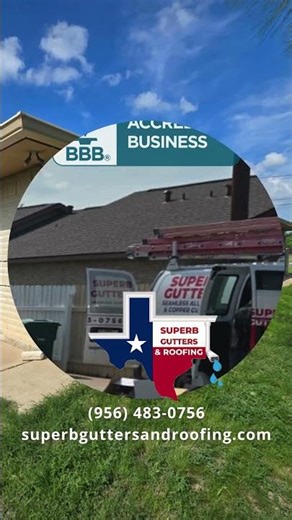 Antique Ivory Gutters Installation | Rio Grande Valley TX | Superb Gutters & Roofing