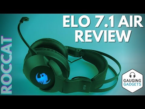 ROCCAT Elo 7.1 Air Gaming Headset Review - Mic Test & Full Overview