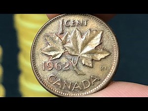 1962 Canada 1 Cent Coin • Values, Information, Mintage, History, and More