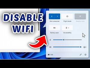 How to Disable WiFi in Windows 11