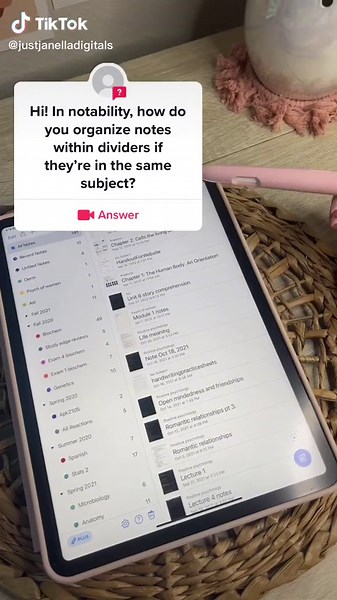 Effective Notability Organization: Dividers and Ruler Tips