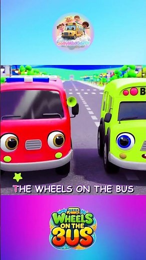🚍 [1 MINUTE LOOP] Wheels on the Bus Sound Variations Remix 🎶 | Sing Along Version | JollyMixKidsTv