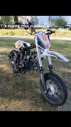 X-Pro FX 70cc minicrossi projektina Jyväskylässä 🏍️💥