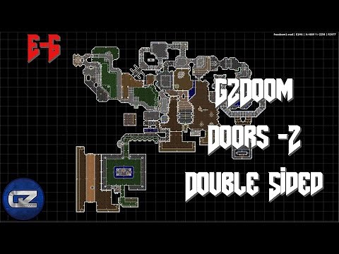 GZDoom Mapping - Doors 2 - Double Sided Doors - Tutorial 6 | Ultimate Doom Builder(UDB)