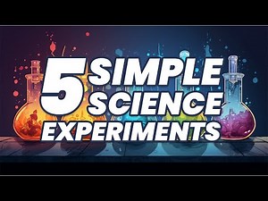 5 Quick & Easy Science Experiments to do at Home