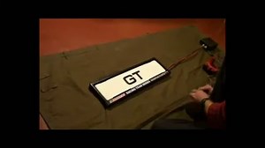 license plate flipper Test | tuningblog