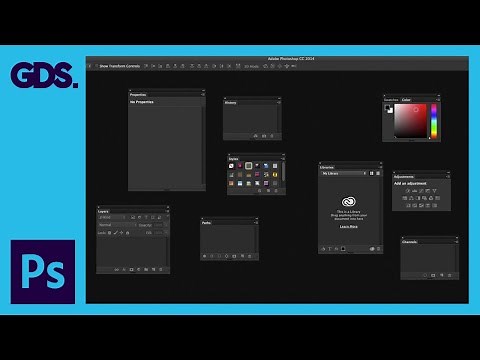 Panels & Workspaces in Adobe Photoshop Ep2/33 [Adobe Photoshop for Beginners]