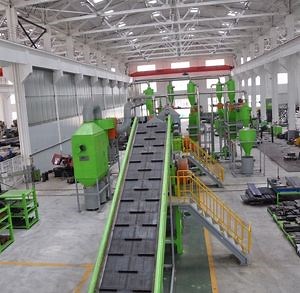 [Hot Item] Waste Tyre Crusher Shredder Recycling Machine Fully Automated Rubber Granulator Rubber Grinder