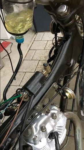 First Start After Engine Rebuild | Honda CB125J 1974