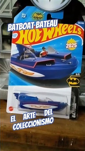 Batboat. #batman #batboat #boat #hotwheels #modelscale