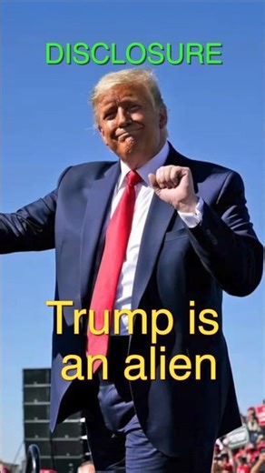 Disclosure: Trump is an Alien! #UFO #comedyshorts #UAP