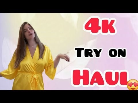Shein 4K 🔥Try-On Haul 2025 | Mesh See Through Bikinis & Outfits