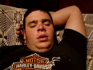 Brother Snoring Loudly