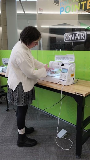 Embroidering Machine - MidPointe Library Makerspace