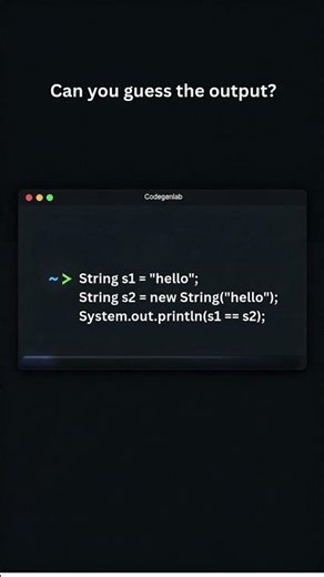 Java String Pool vs new Keyword | Guess the Output Challenge