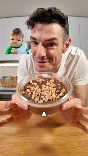 GACHAS SABOR BROWNIE 🥣🍫#Receitas #Recipe #Recetas #Saludable #Dulce #chocolate #desayuno