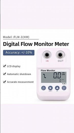 Never guess your water flow again! 💧📊