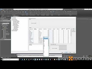 Edit Plant 3D Service List