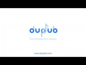 Introducing DupDub -The AI Voice Studio creates voiceovers for your video easily and quickly.