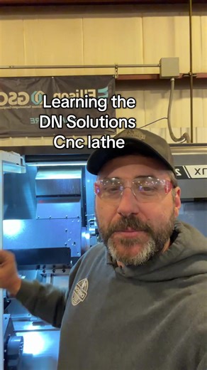 Making progress with the DN solutions cnc lathe. #chiassonsmoke #machining #fabricationshop #diy