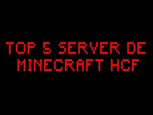 TOP 5 Mejores SERVIDORES de minecraft HCF 2025 😱