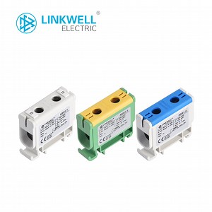 [Hot Item] Linkwell Electrical Cabinet Terminal Block DIN Rail Installed Cable Connector