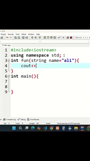 Default Arguments in C++ Explained in 11 Seconds | Beginner Must-Know Trick!
