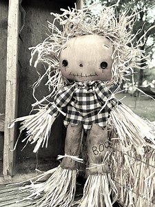 Primitive Scarecrow Doll “ Scraggly” - Etsy UK