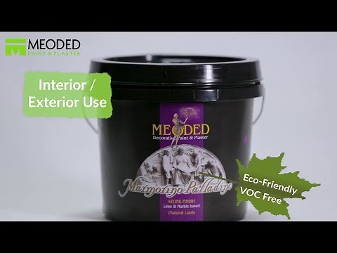 Marmorino Palladino Rigato Effect Venetian Plaster Tutorial -Meoded Paint