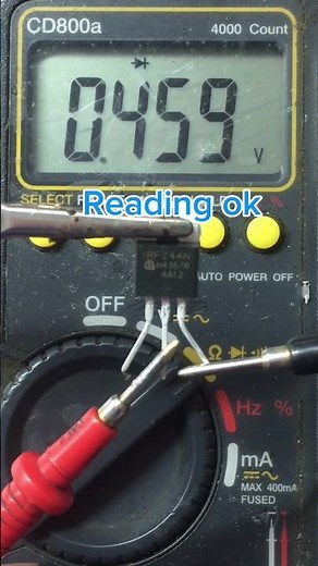 "How to Check a Bad MOSFET with Multimeter | Easy MOSFET Testing Guide"